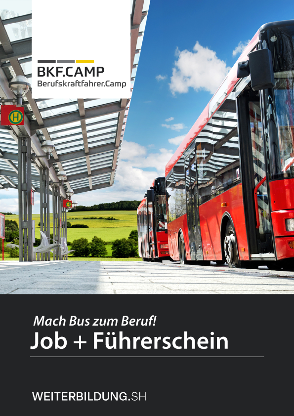 Webplakat: Busfahrer